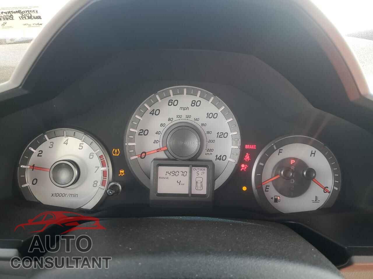 HONDA PILOT 2013 - 5FNYF4H50DB079251
