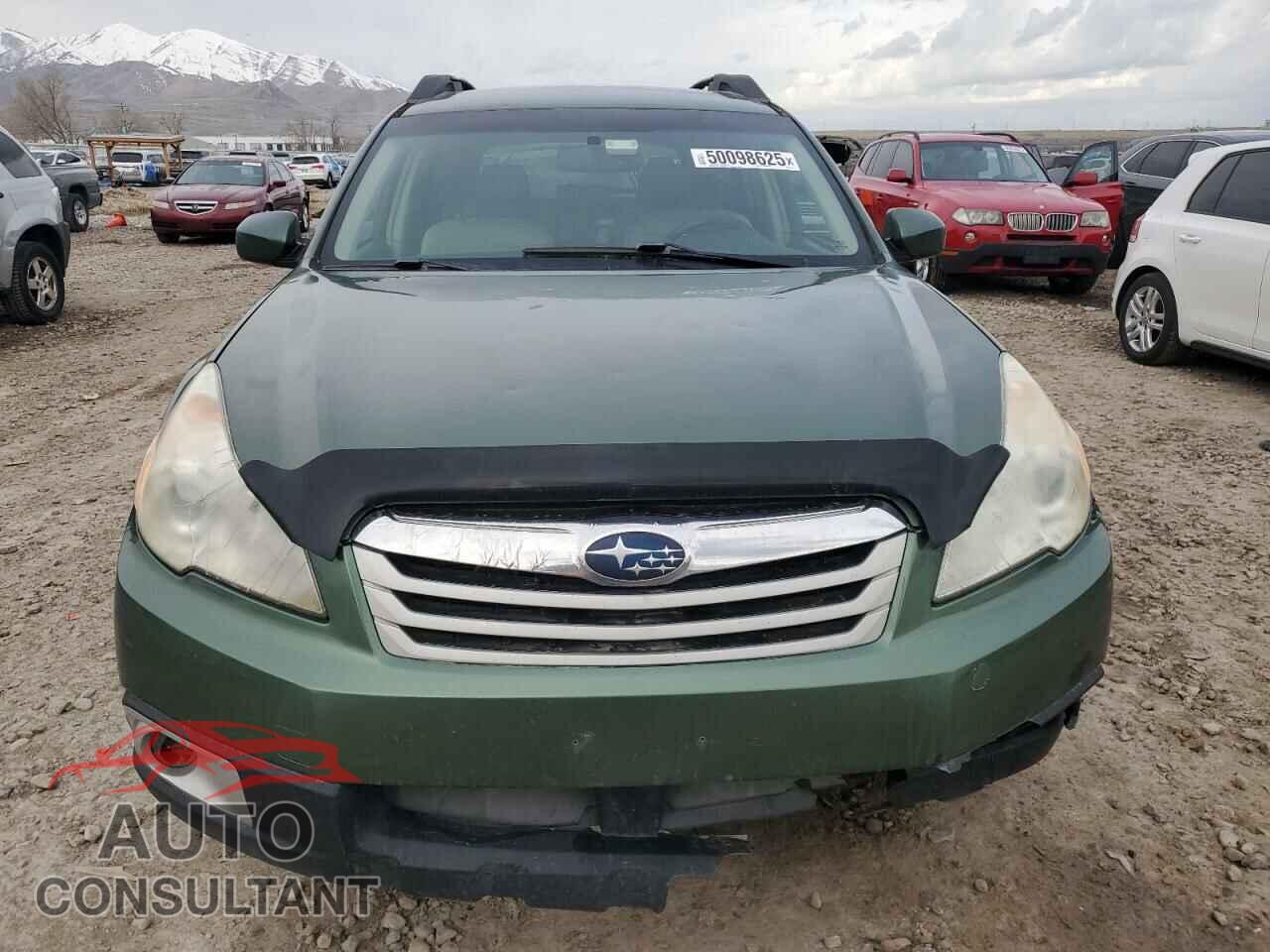 SUBARU OUTBACK 2011 - 4S4BRBCC9B1322371