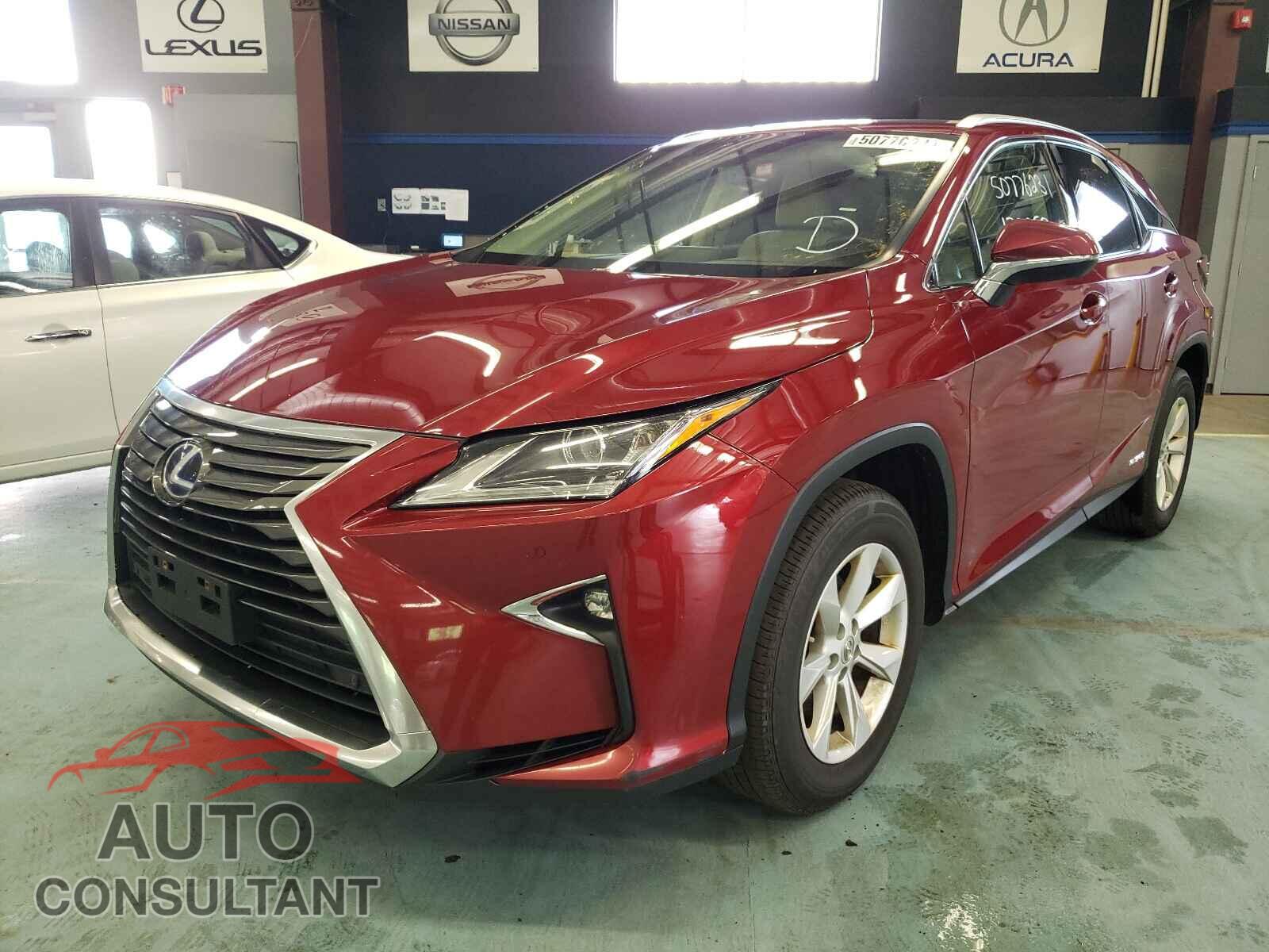 LEXUS RX450 2016 - 2T2BGMCA2GC001663