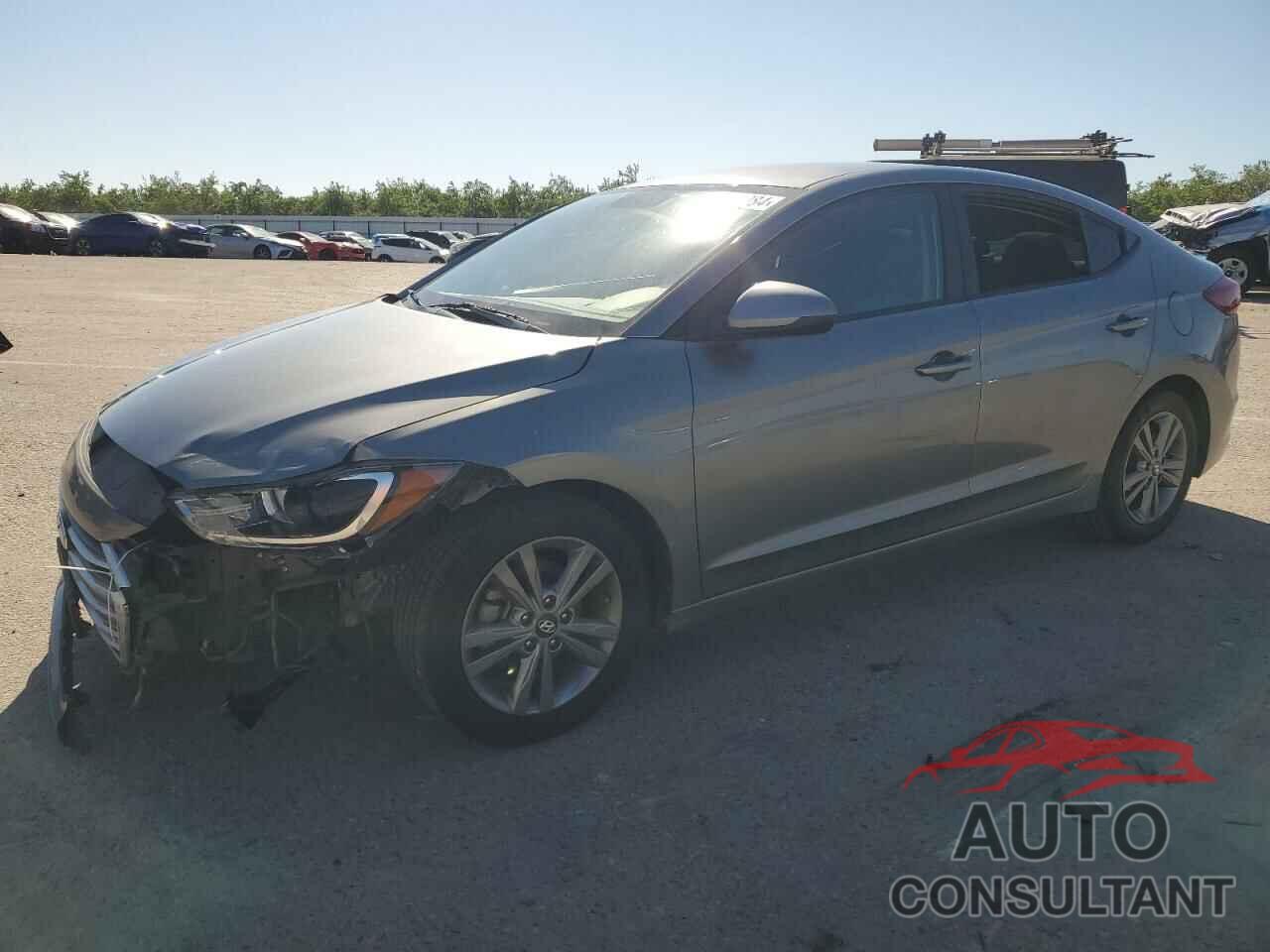 HYUNDAI ELANTRA 2018 - KMHD84LFXJU451413