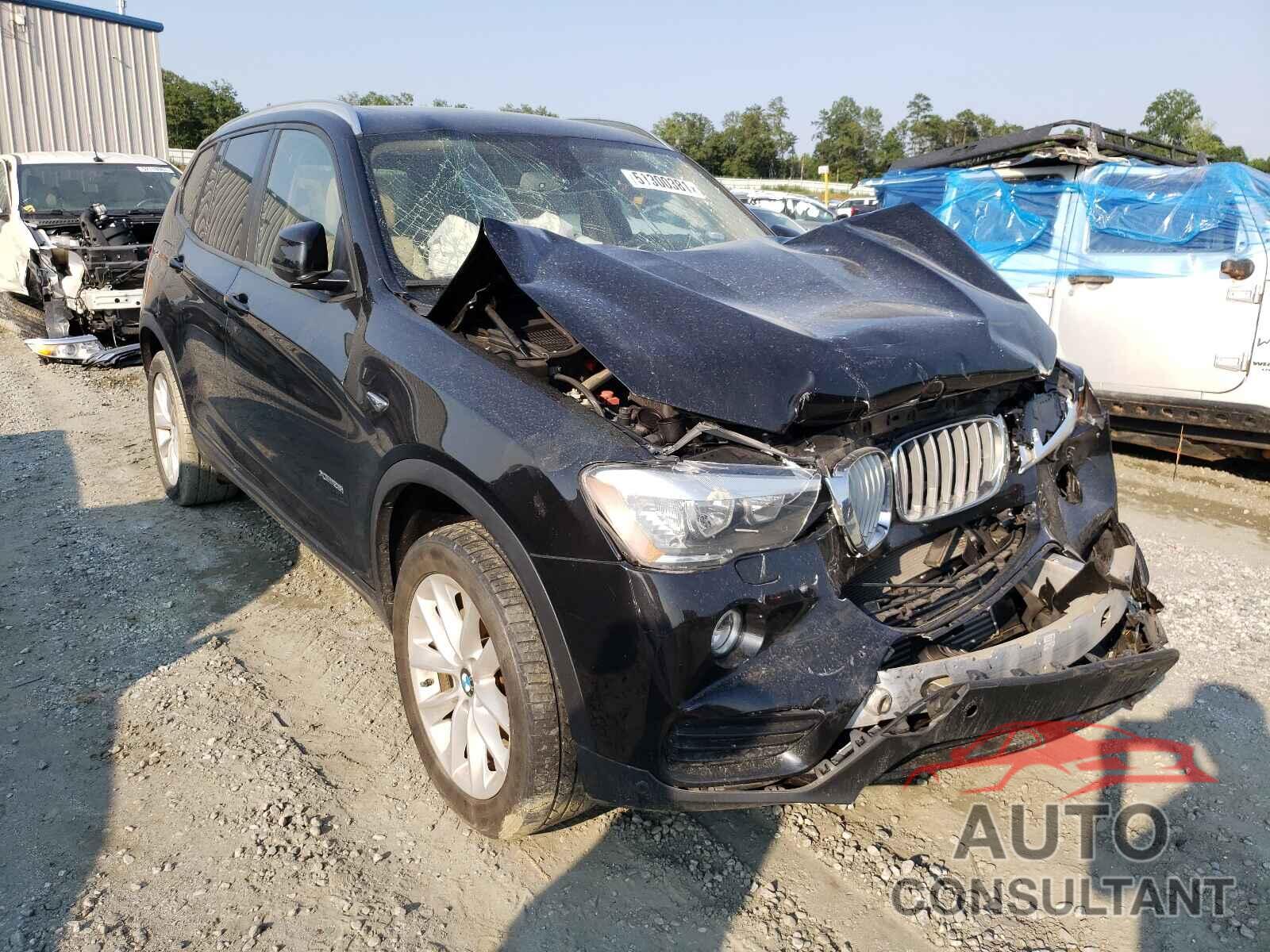 BMW X3 2016 - 5UXWX9C55G0D78005