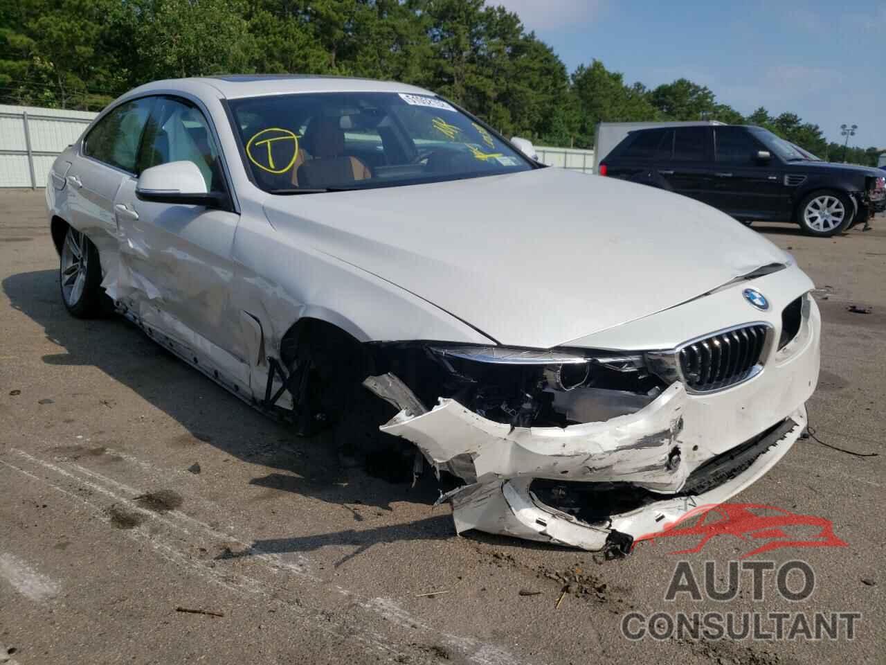 BMW 4 SERIES 2019 - WBA4J3C59KBL08389