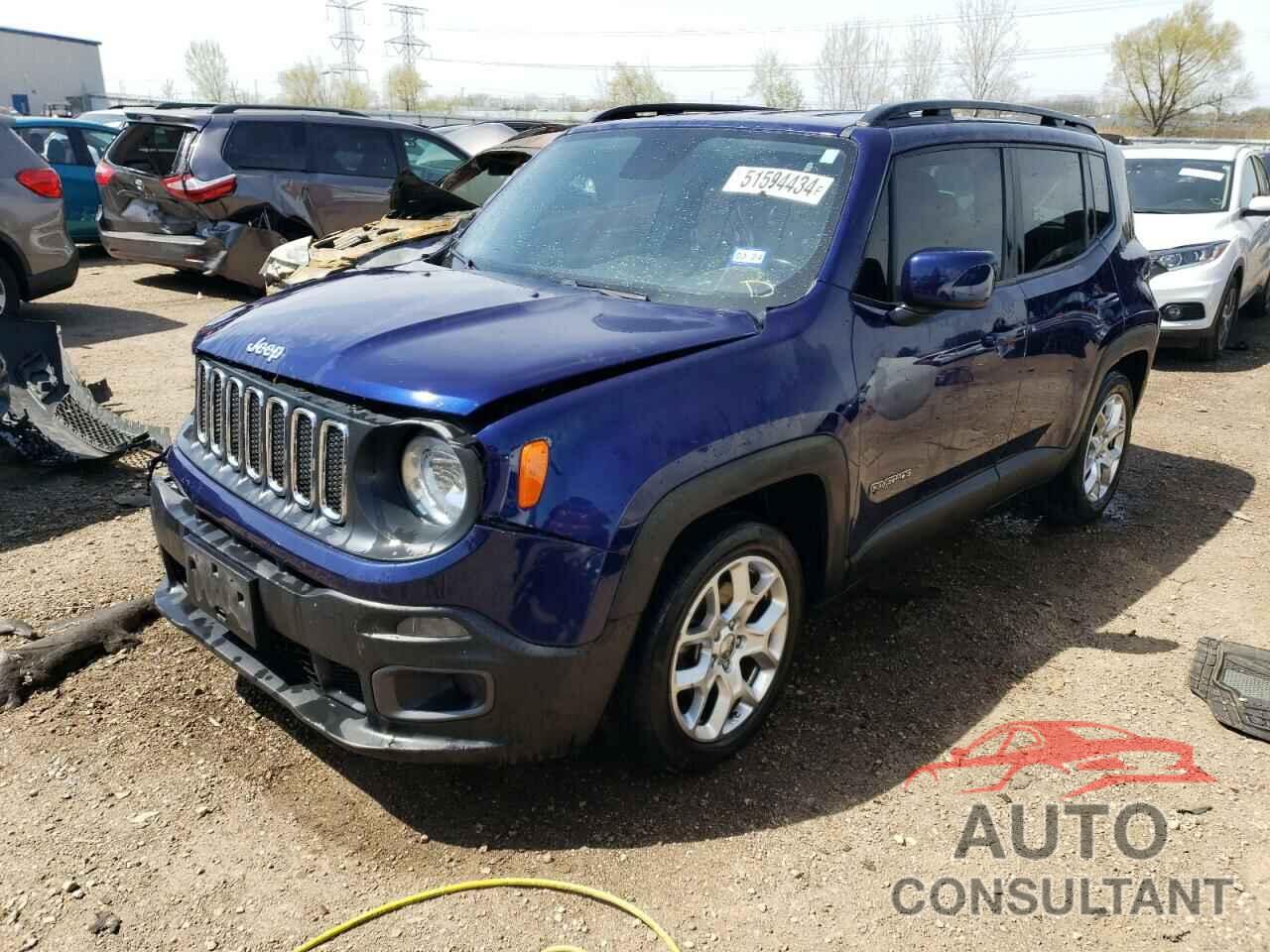 JEEP RENEGADE 2017 - ZACCJABB4HPG65276