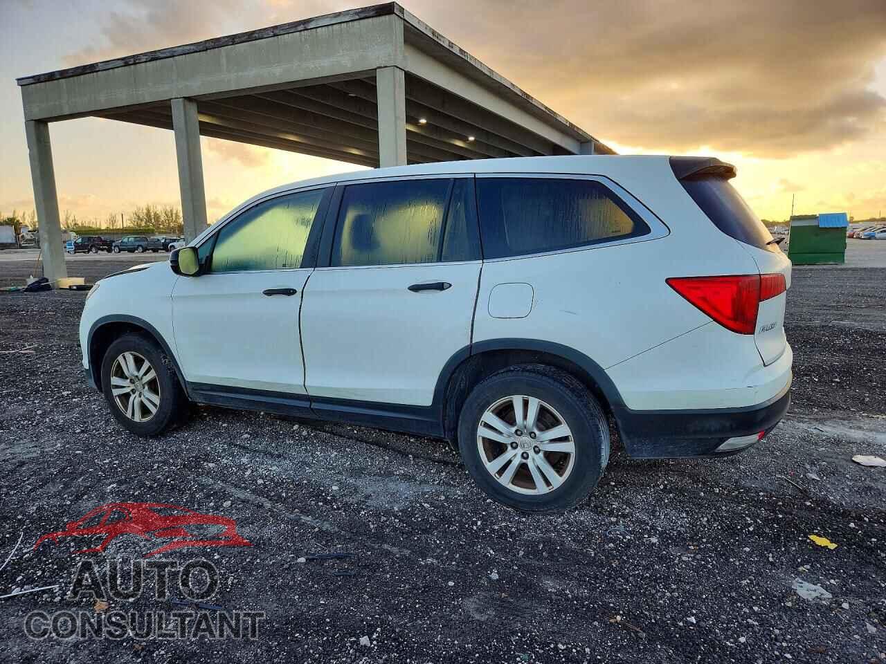 HONDA PILOT 2017 - 5FNYF5H13HB009106
