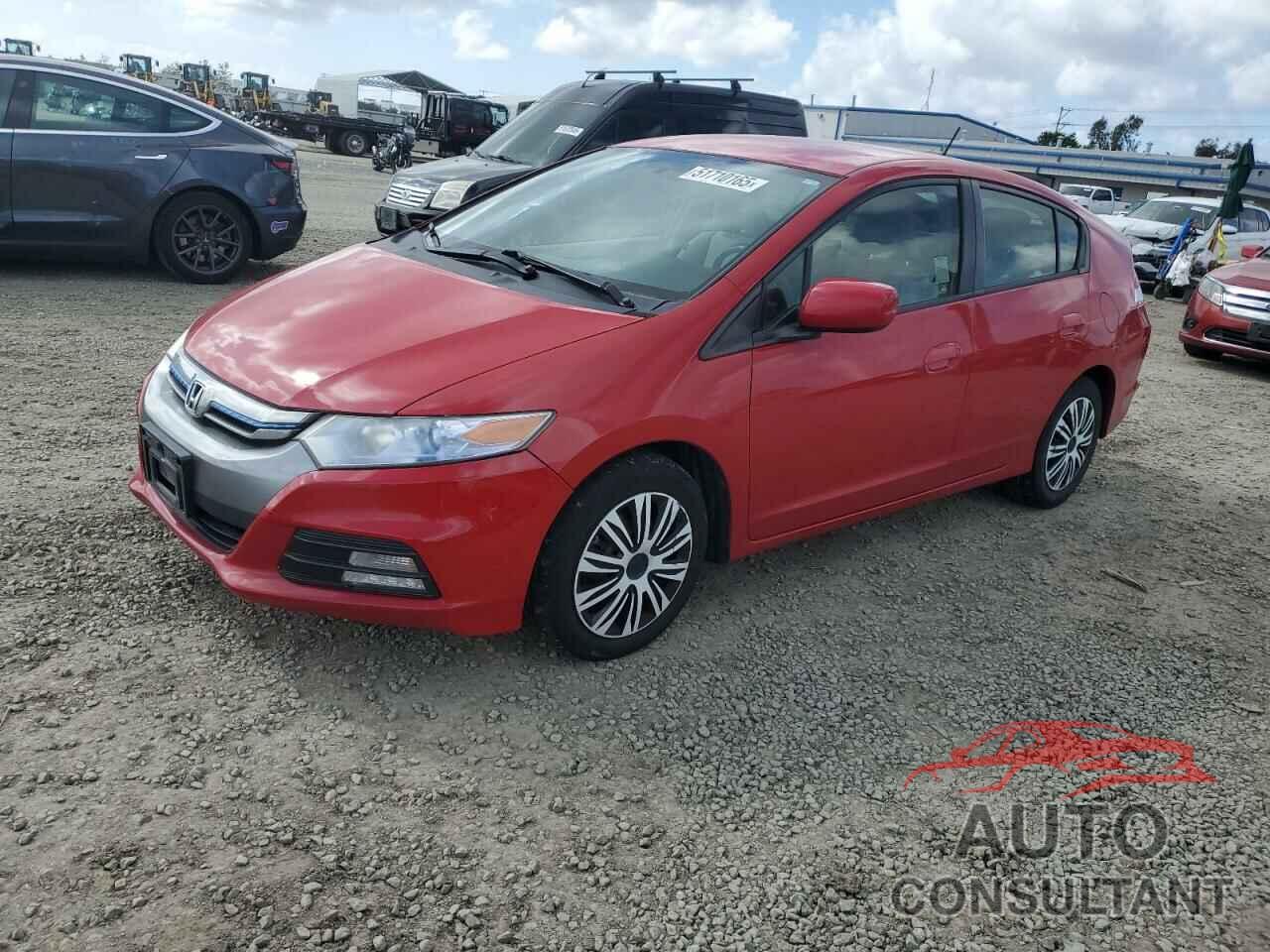 HONDA INSIGHT 2012 - JHMZE2H32CS006473