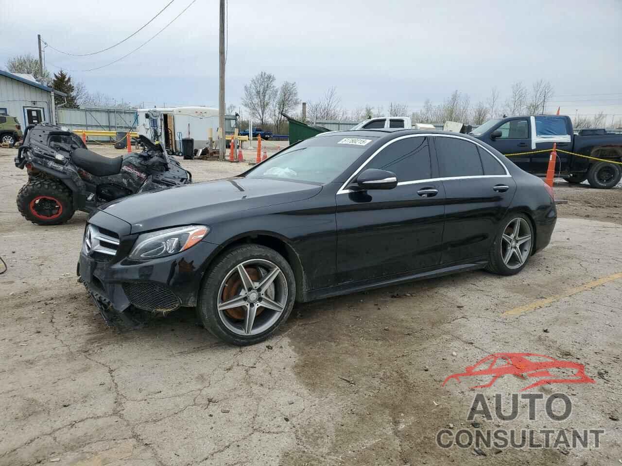 MERCEDES-BENZ C-CLASS 2015 - 55SWF4KB7FU007325