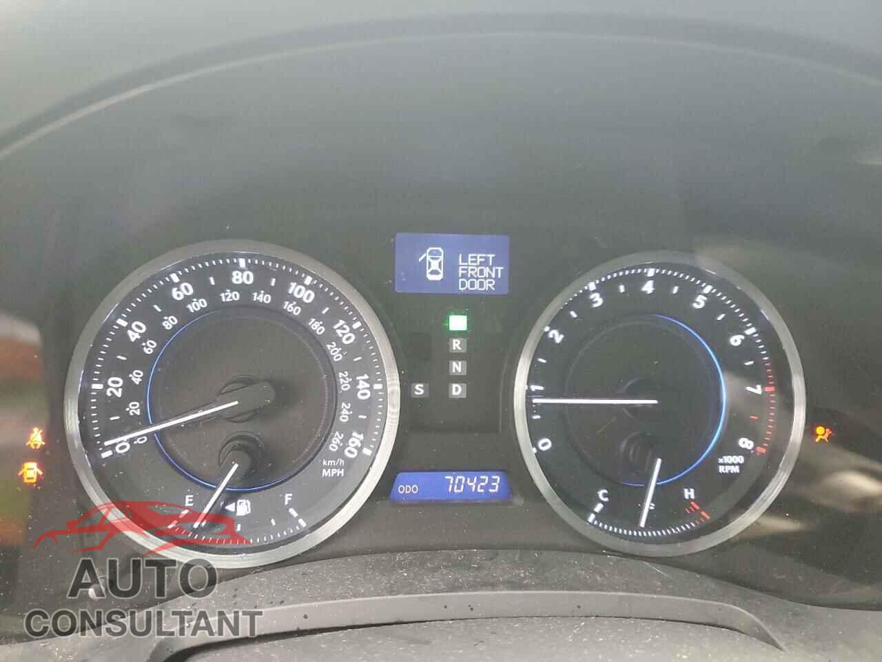 LEXUS IS 2013 - JTHCF5C29D5062865