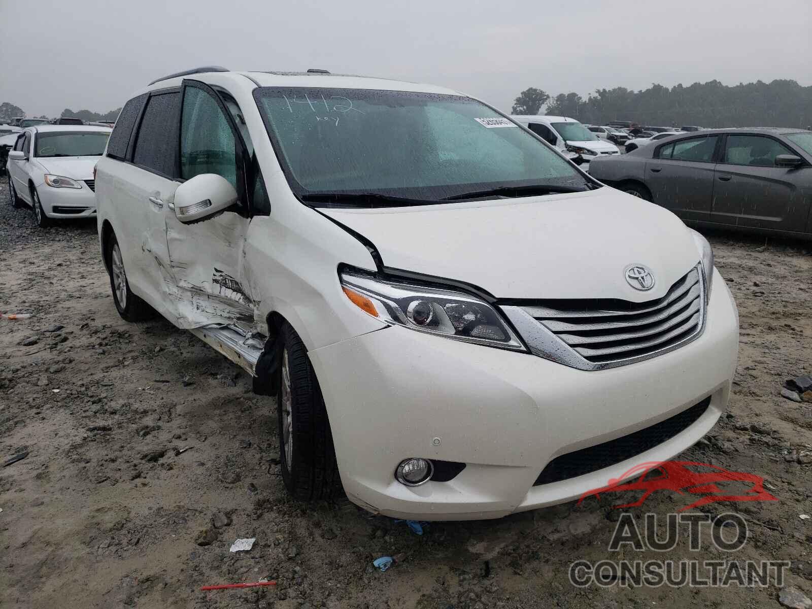 TOYOTA SIENNA 2017 - 5TDYZ3DC9HS861412