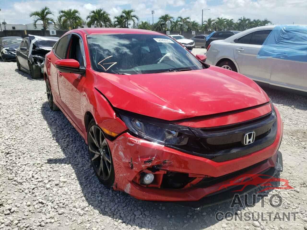 HONDA CIVIC 2020 - 2HGFC2F86LH582682