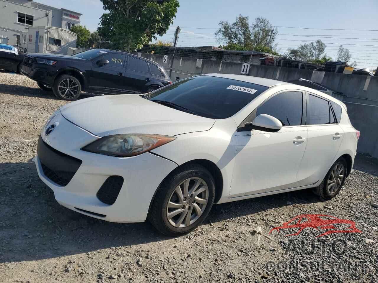 MAZDA 3 2012 - JM1BL1L72C1698494