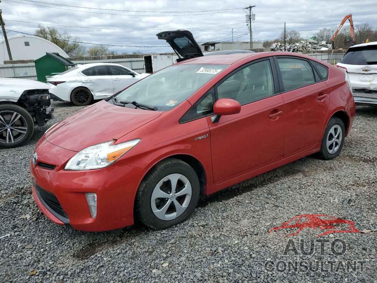 TOYOTA PRIUS 2012 - JTDKN3DU2C1484762