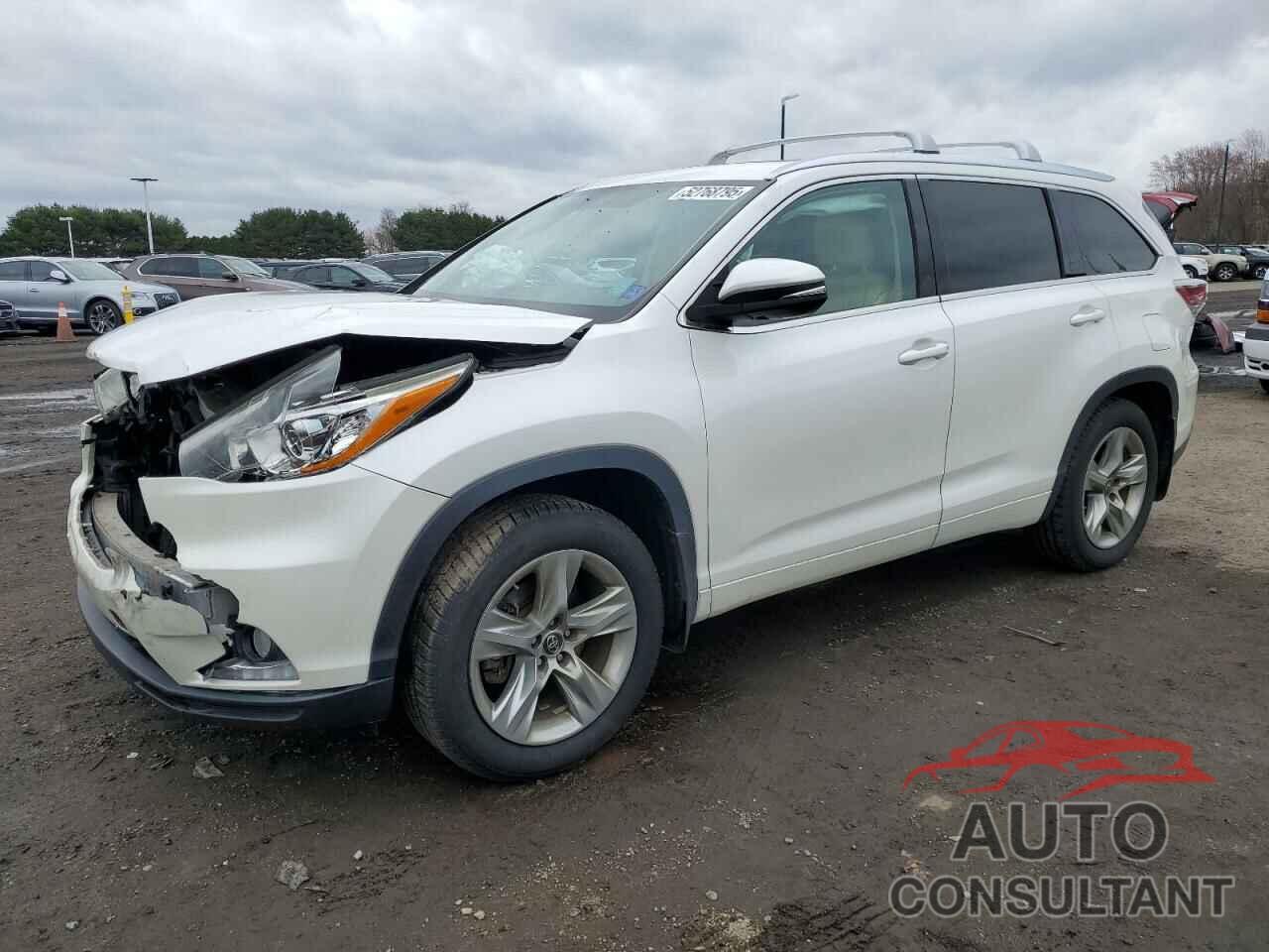 TOYOTA HIGHLANDER 2016 - 5TDDKRFH5GS329913