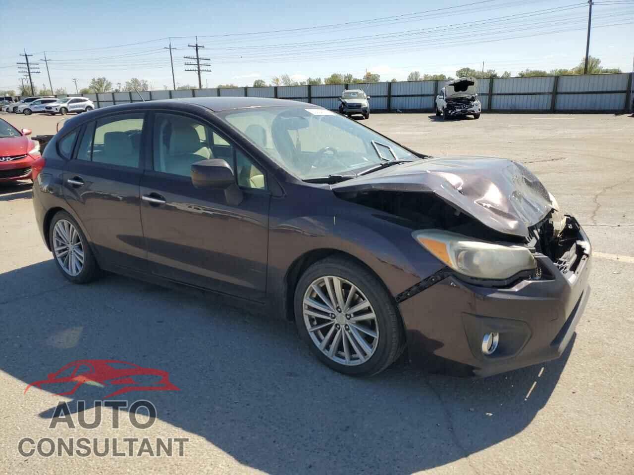 SUBARU IMPREZA 2012 - JF1GPAH69CH204736