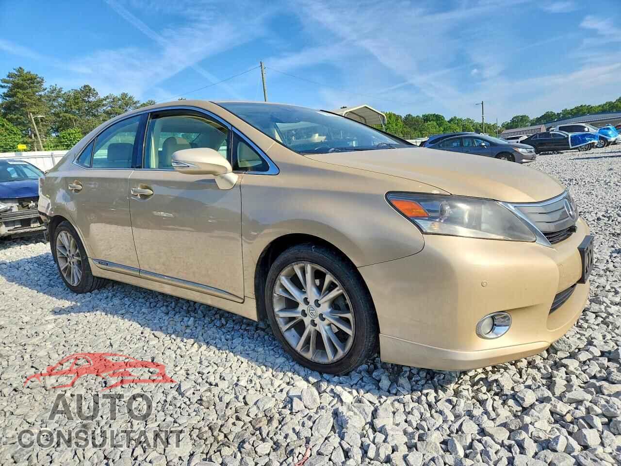 LEXUS HS 2010 - JTHBB1BA8A2010990