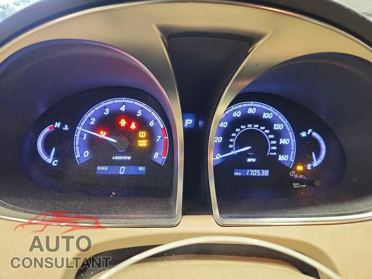 TOYOTA AVALON 2011 - 4T1BK3DB8BU418975