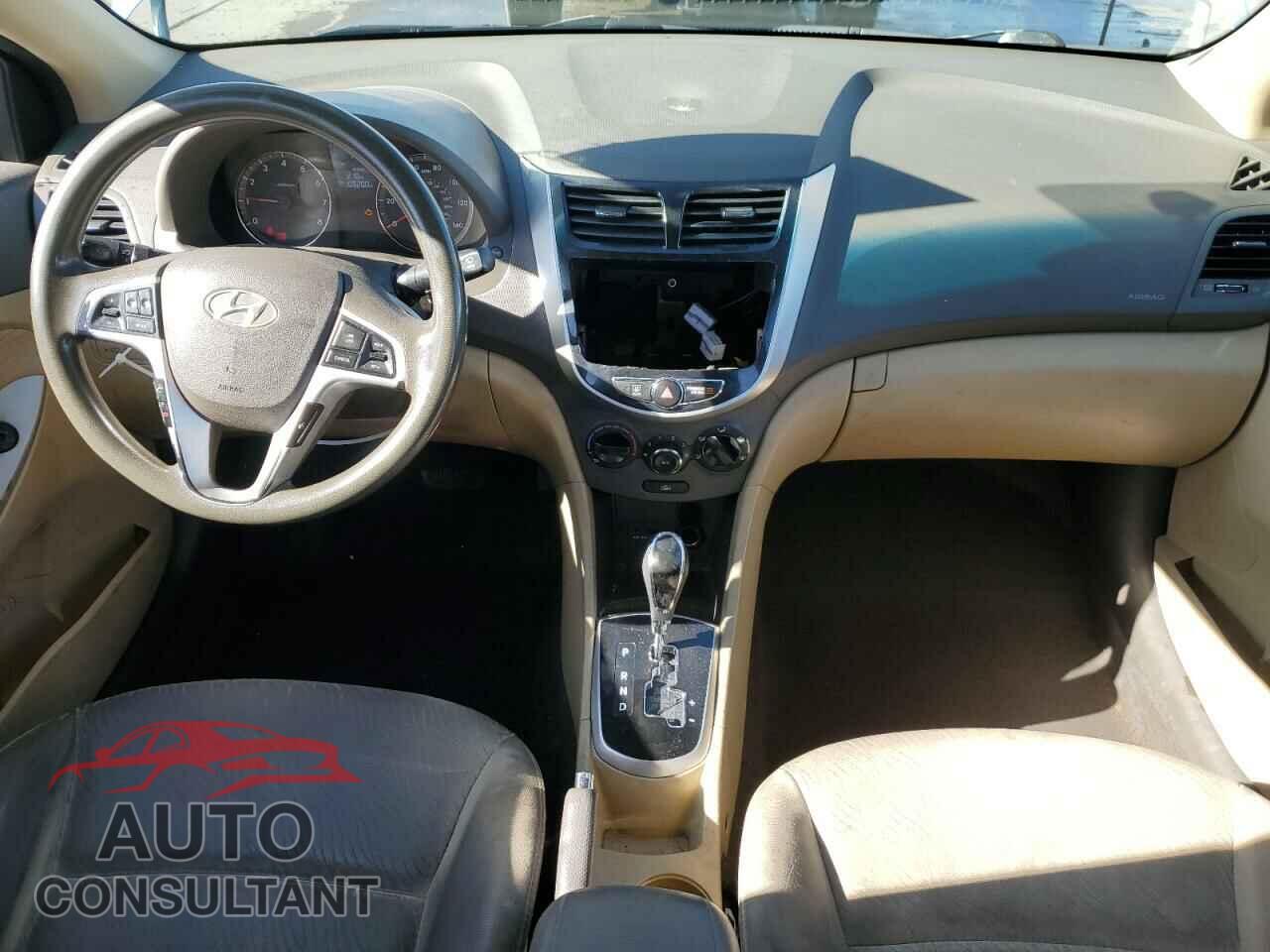 HYUNDAI ACCENT 2012 - KMHCU4AE6CU185988