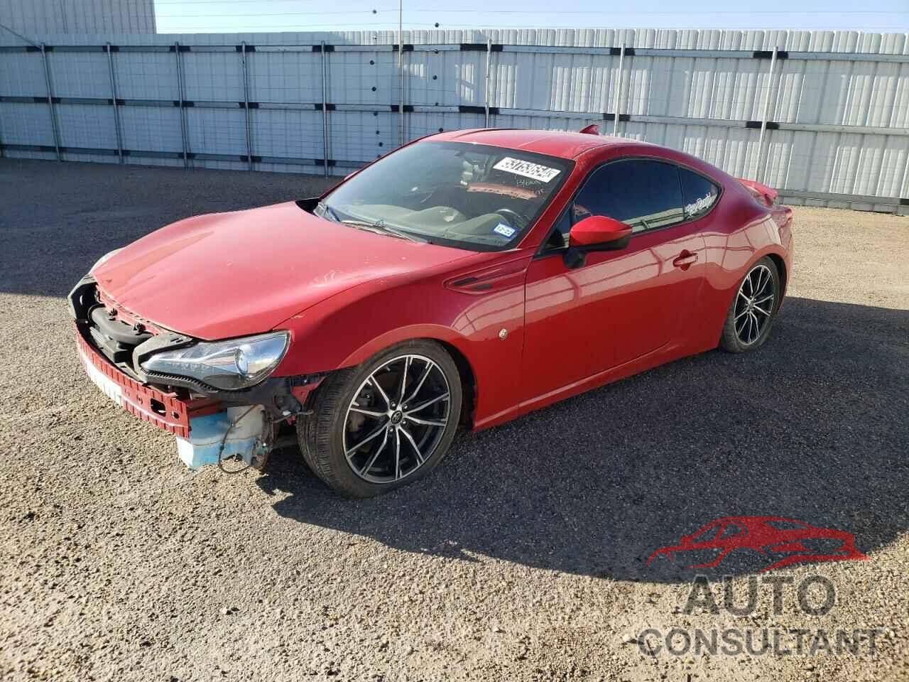 TOYOTA 86 2017 - JF1ZNAA15H9706027