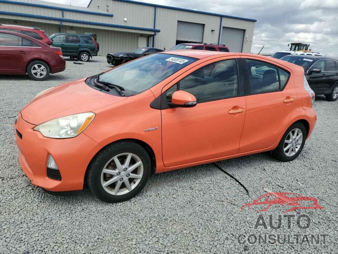 TOYOTA PRIUS 2013 - JTDKDTB37D1053736