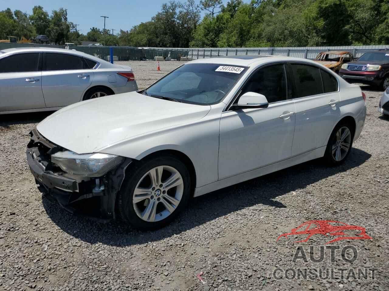 BMW 3 SERIES 2017 - WBA8B9G51HNU50786