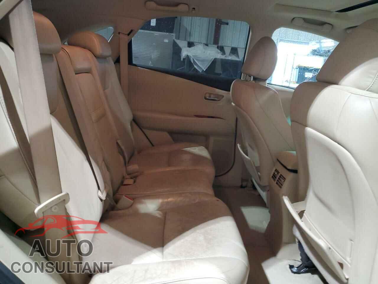 LEXUS RX350 2010 - 2T2BK1BA8AC036715