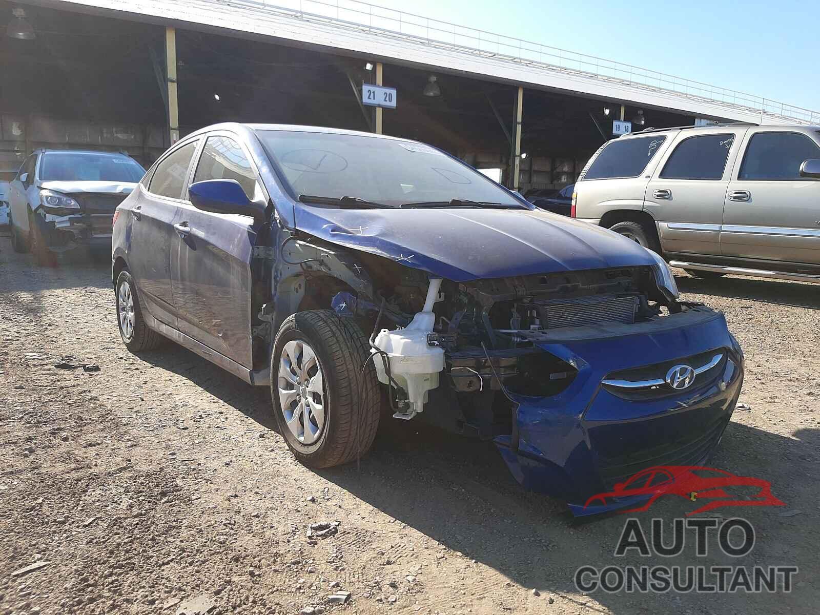 HYUNDAI ACCENT 2016 - KMHCT4AE5GU109316
