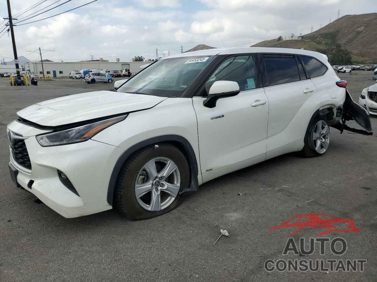 TOYOTA HIGHLANDER 2021 - 5TDBBRCH2MS520387