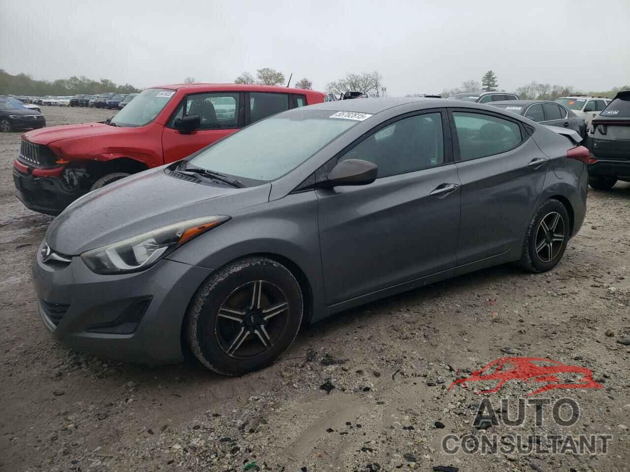 HYUNDAI ELANTRA 2014 - 5NPDH4AE9EH498513