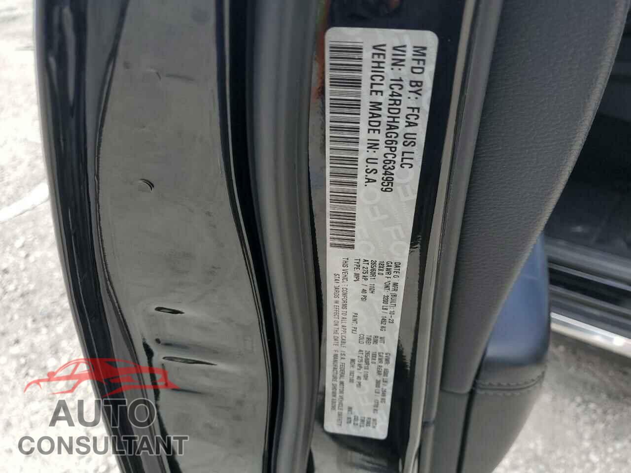 DODGE DURANGO 2023 - 1C4RDHAG6PC634959