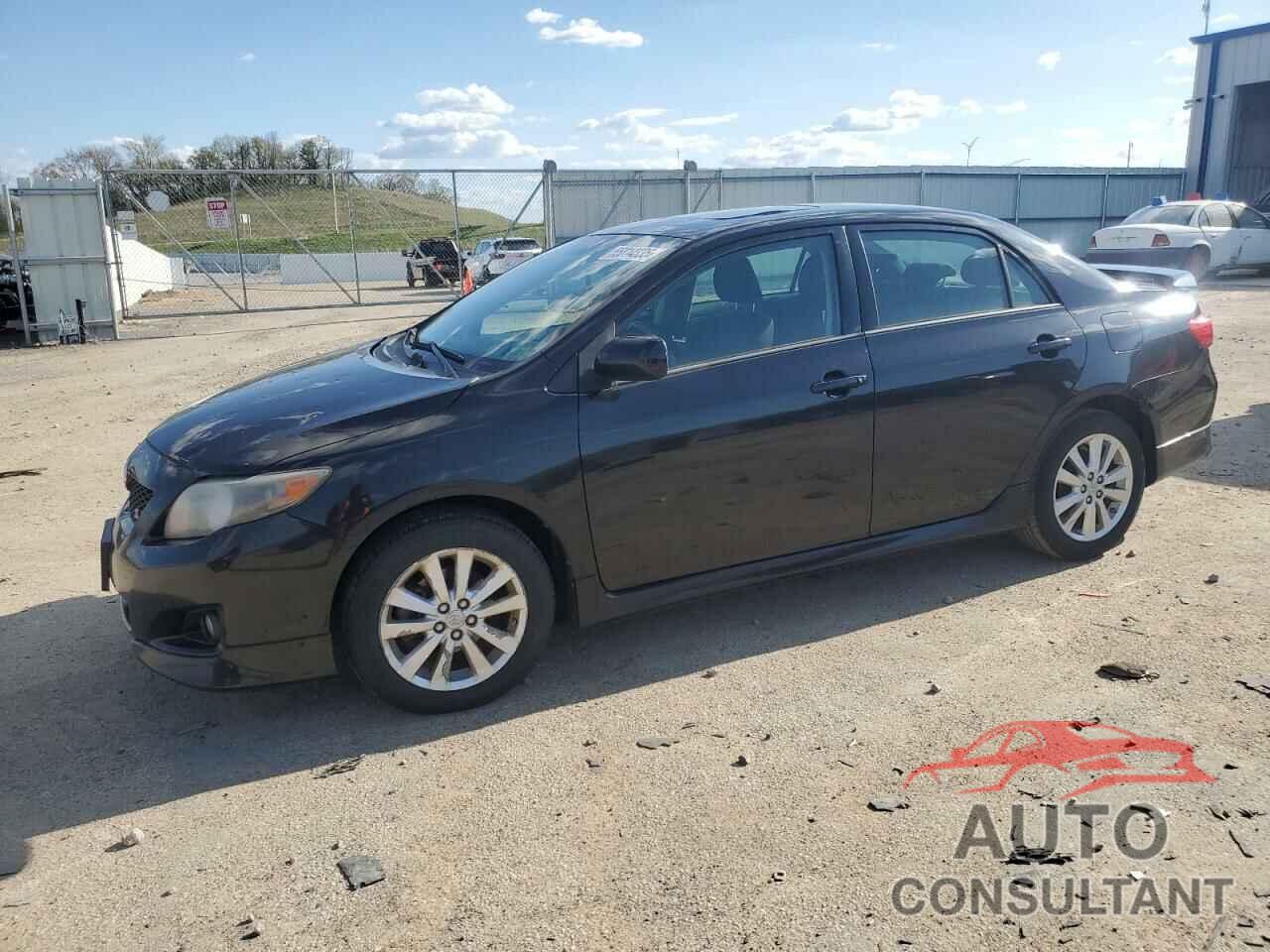 TOYOTA COROLLA 2009 - 1NXBU40EX9Z088718