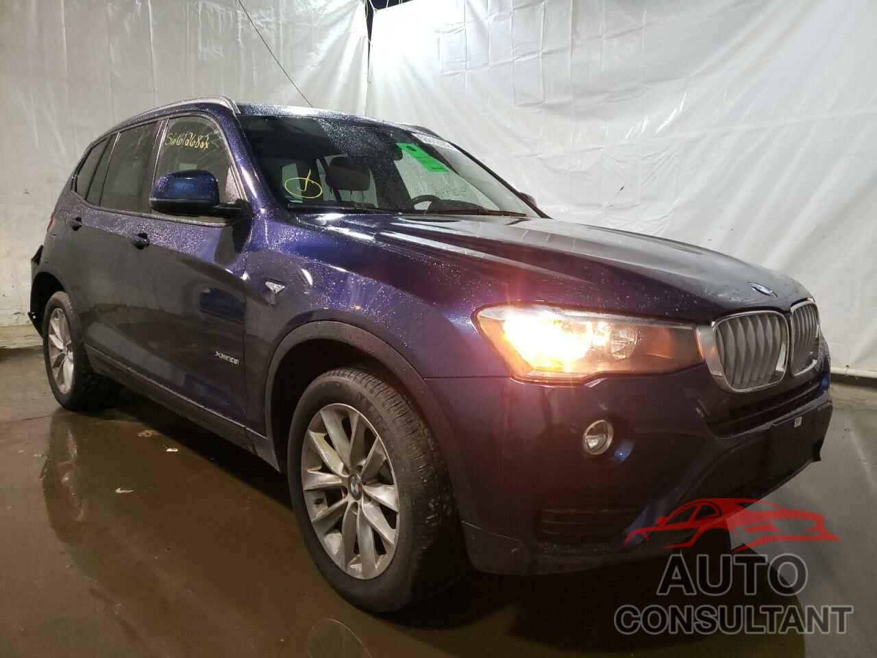 BMW X3 2016 - 5UXWX9C57G0D87269