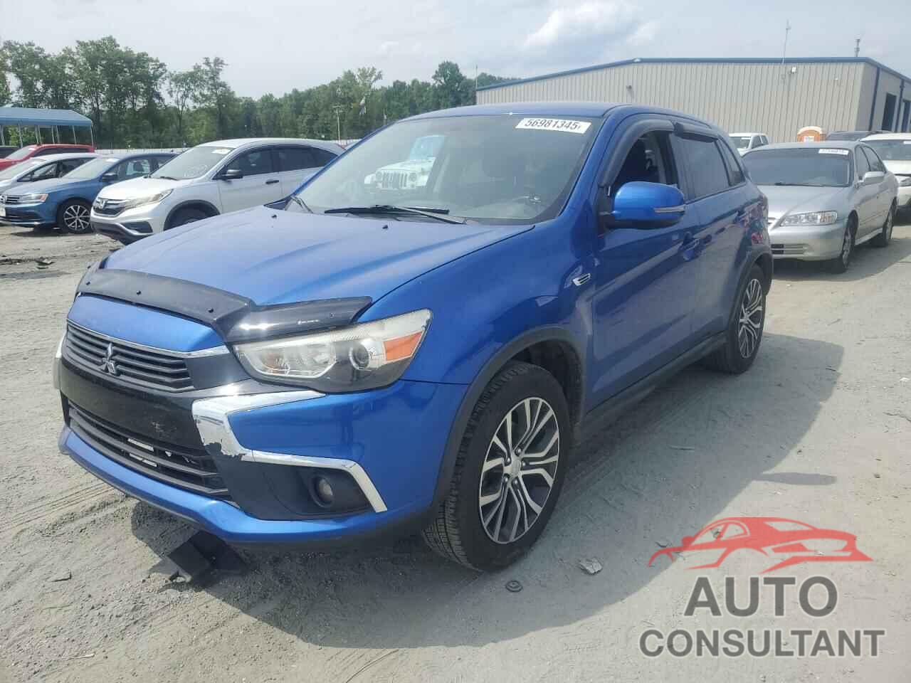 MITSUBISHI OUTLANDER 2017 - JA4AP3AW7HZ044177