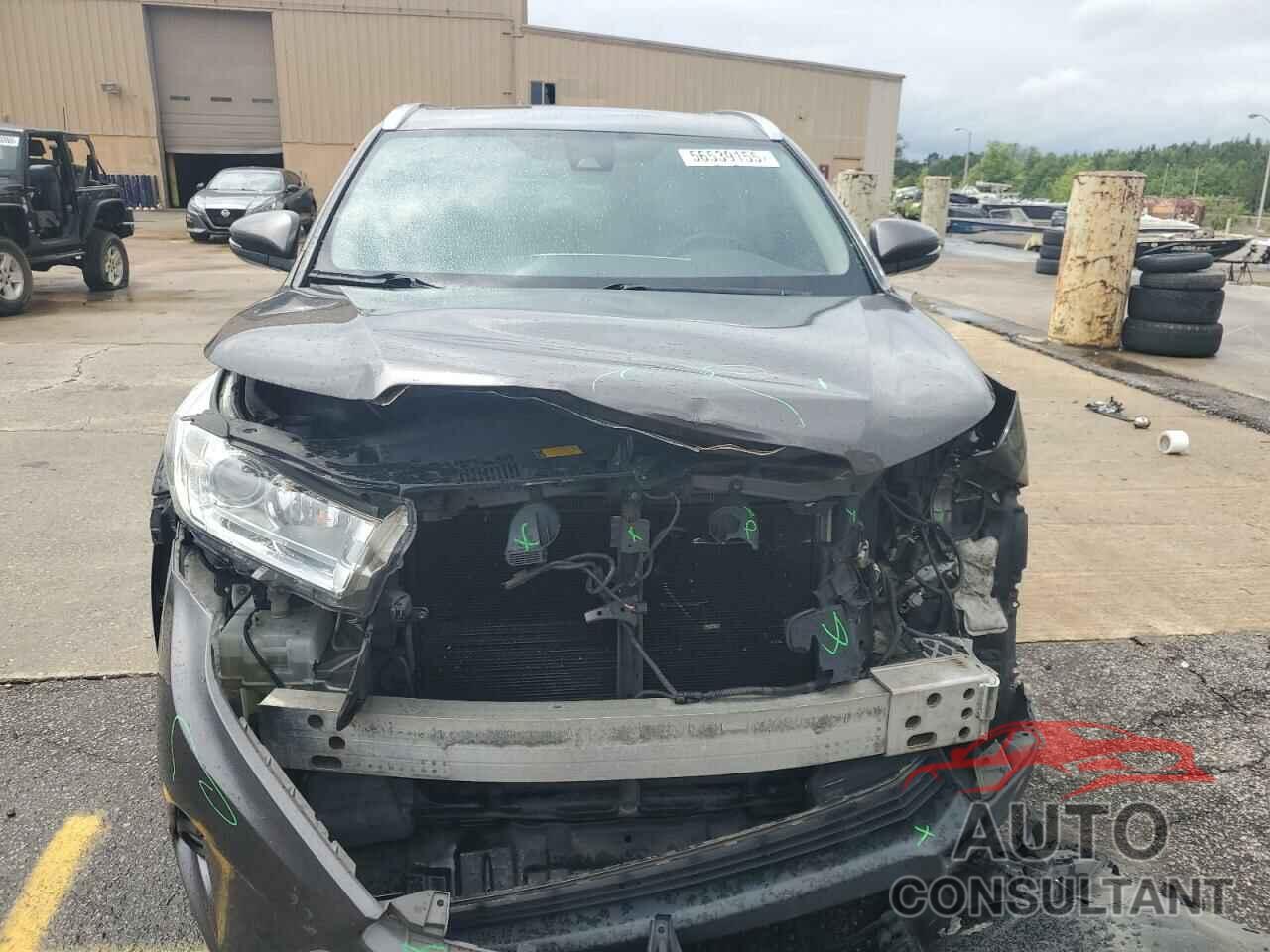 TOYOTA HIGHLANDER 2017 - 5TDKZRFH3HS513428