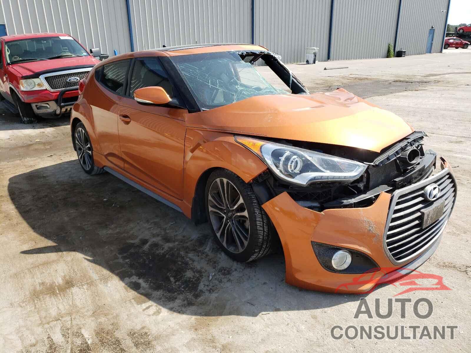 HYUNDAI VELOSTER 2016 - KMHTC6AE0GU249415