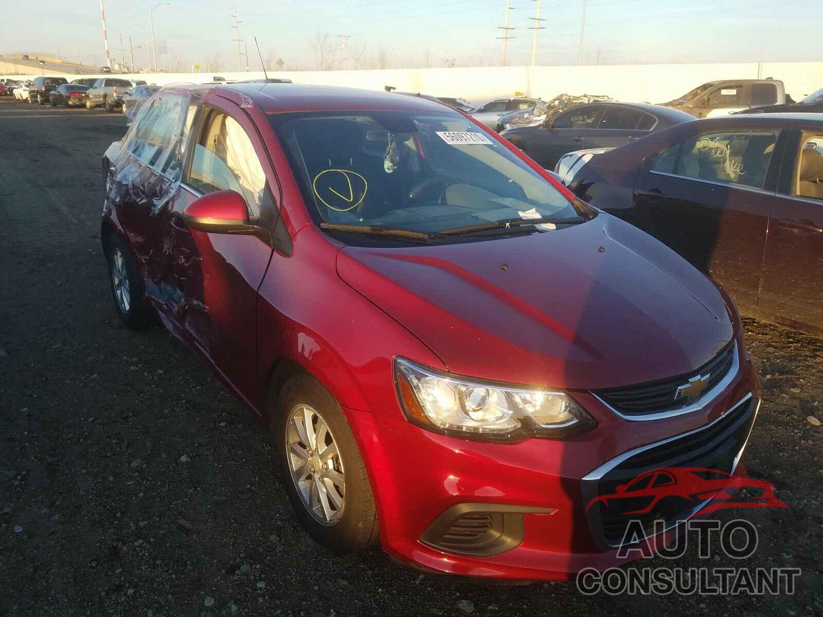 CHEVROLET SONIC 2017 - 1G1JD5SHXH4121740