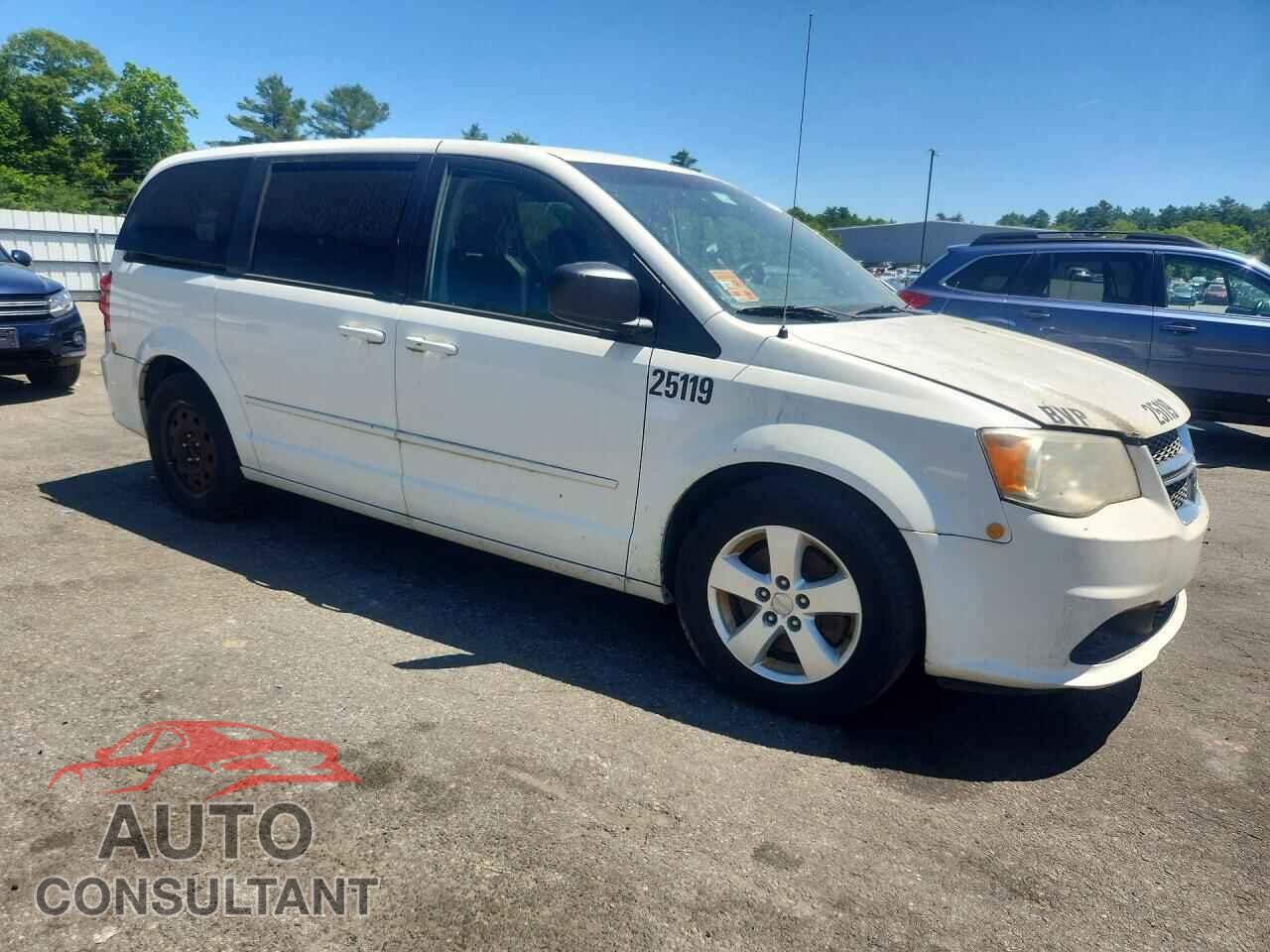 DODGE CARAVAN 2013 - 2C4RDGBG4DR762628