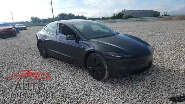 TESLA MODEL 3 2026 - 5YJ3E1EAXTF158485