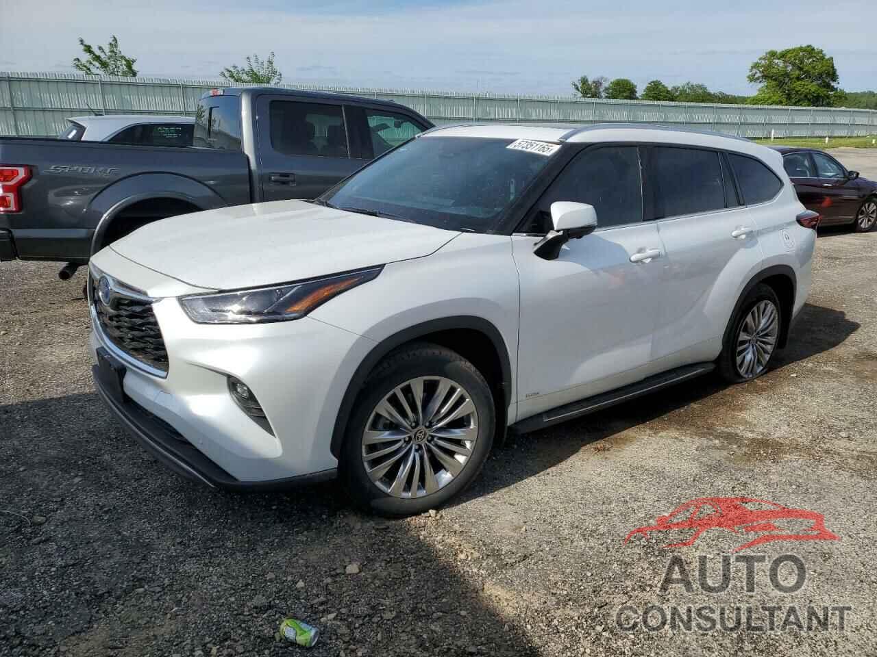TOYOTA HIGHLANDER 2023 - 5TDEBRCH3PS591759