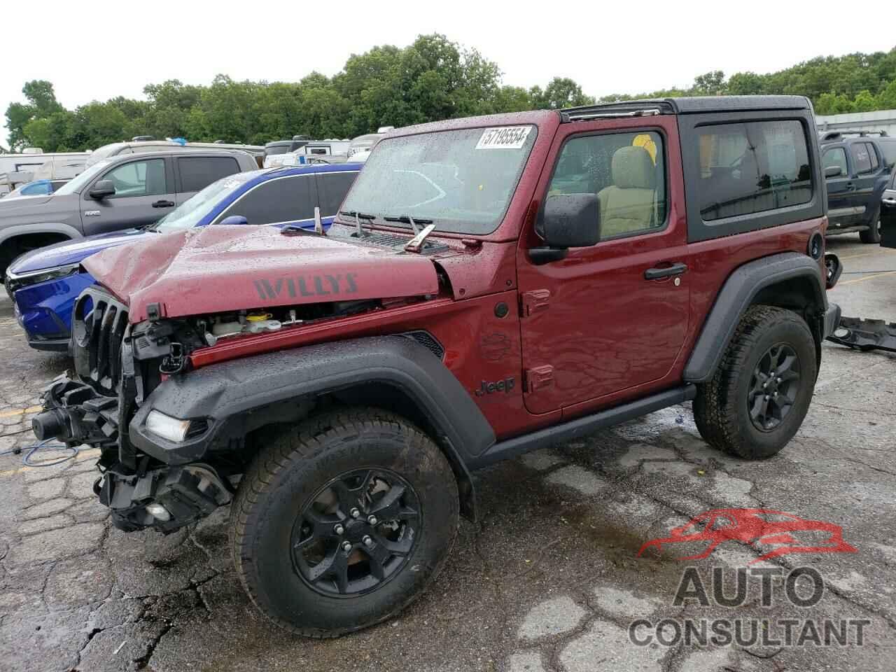 JEEP WRANGLER 2021 - 1C4GJXAN7MW684577
