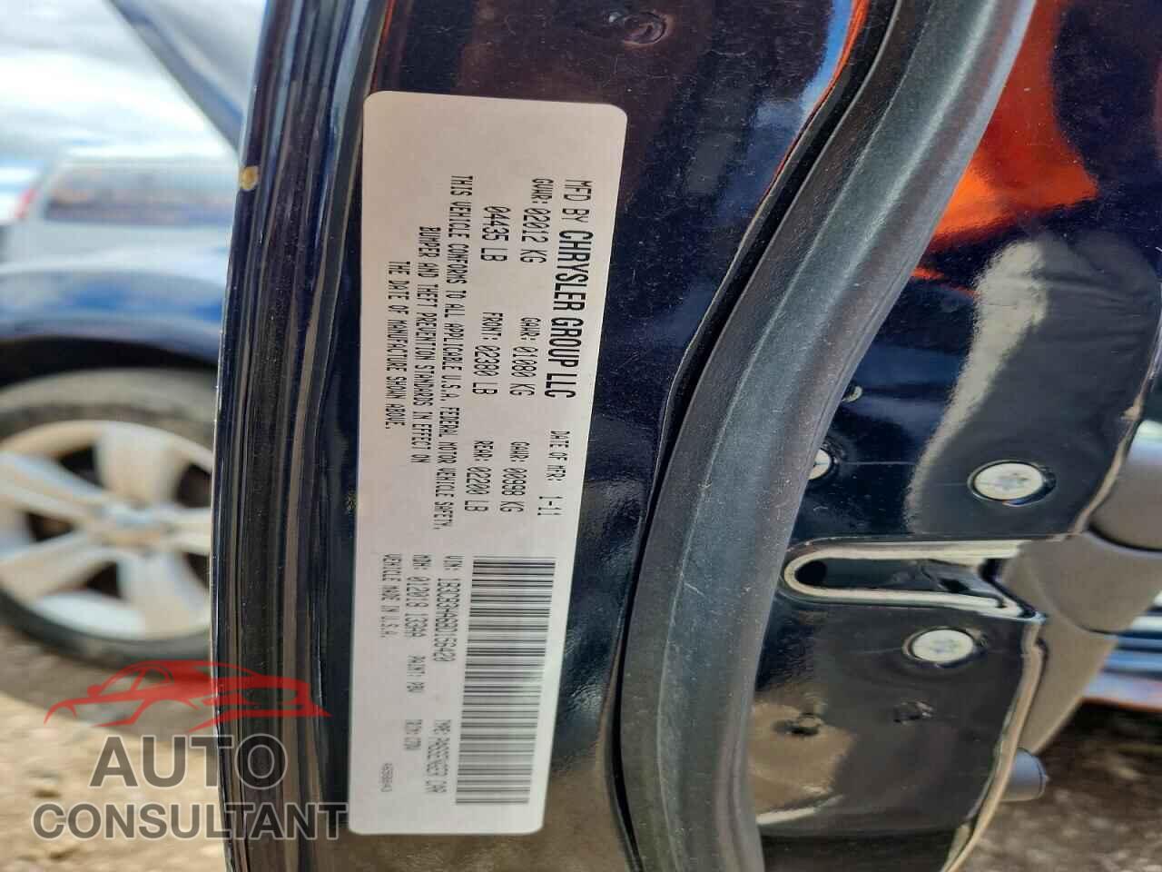 DODGE CALIBER 2011 - 1B3CB3HA6BD156420