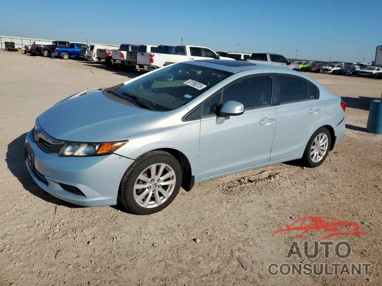 HONDA CIVIC 2012 - 19XFB2F85CE080534