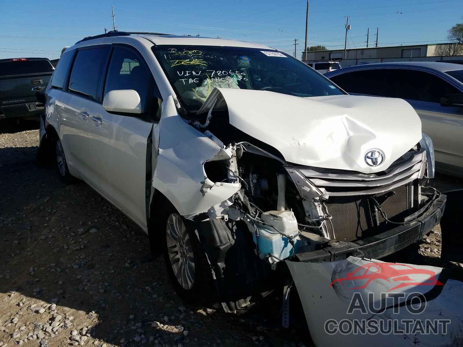 TOYOTA SIENNA 2017 - 5TDYZ3DC3HS780650