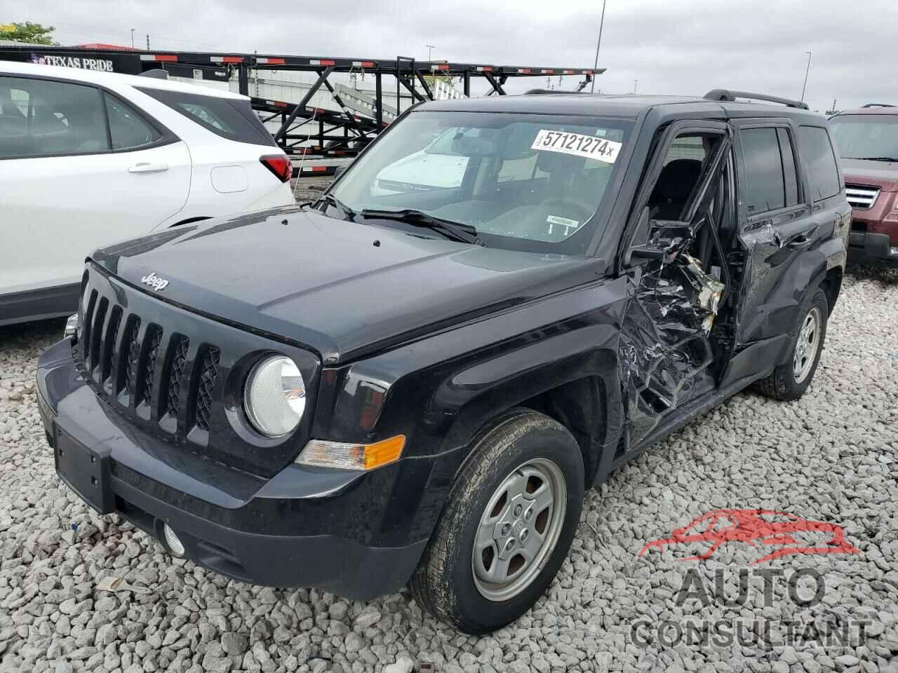 JEEP PATRIOT 2017 - 1C4NJPBB9HD202771