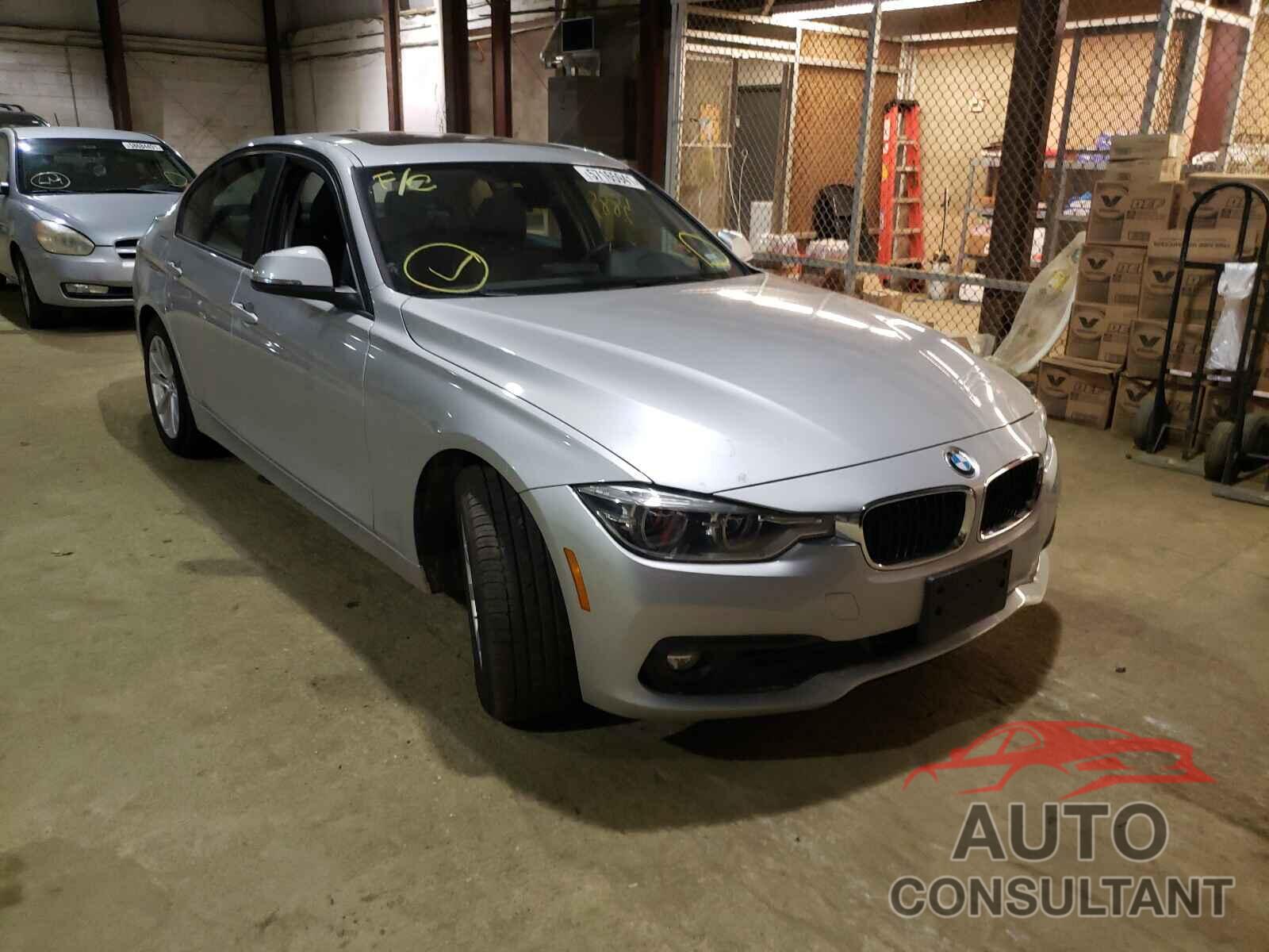 BMW 3 SERIES 2018 - WBA8A3C54JA505136