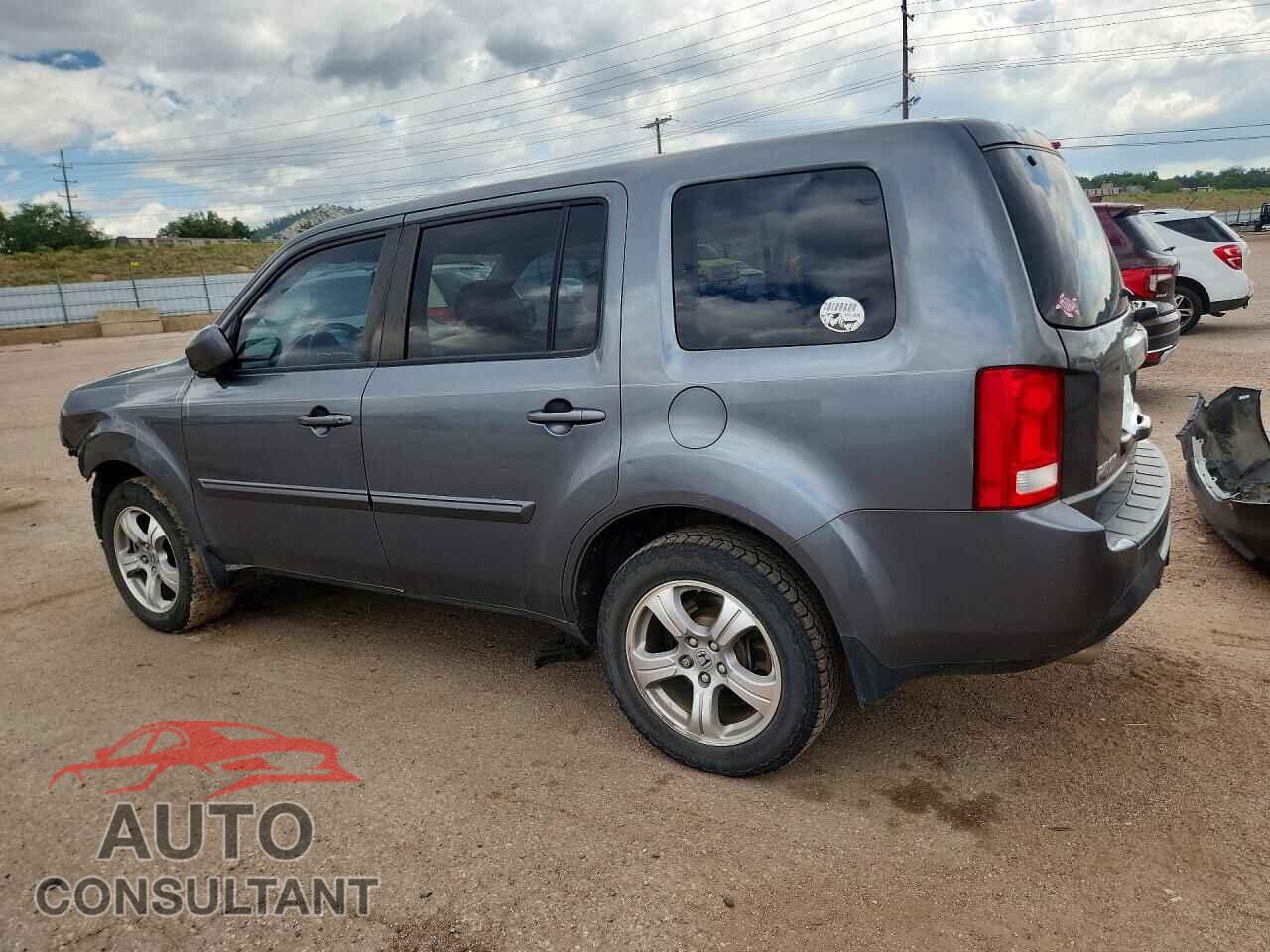HONDA PILOT 2013 - 5FNYF4H7XDB024288