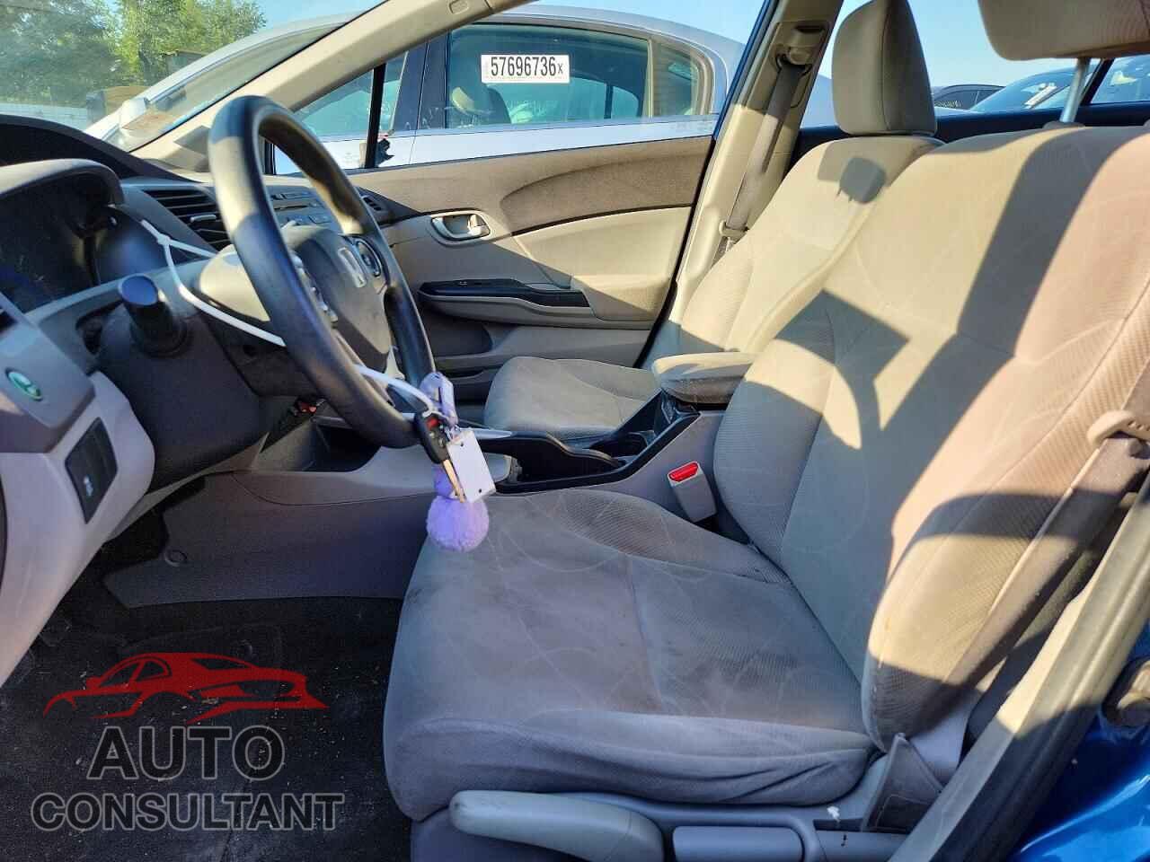 HONDA CIVIC 2012 - 19XFB2F5XCE324992