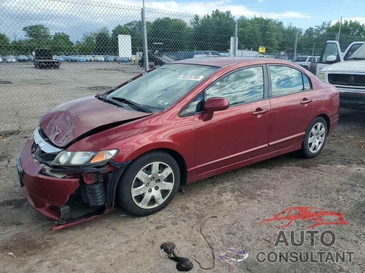 HONDA CIVIC 2011 - 2HGFA1F58BH536226