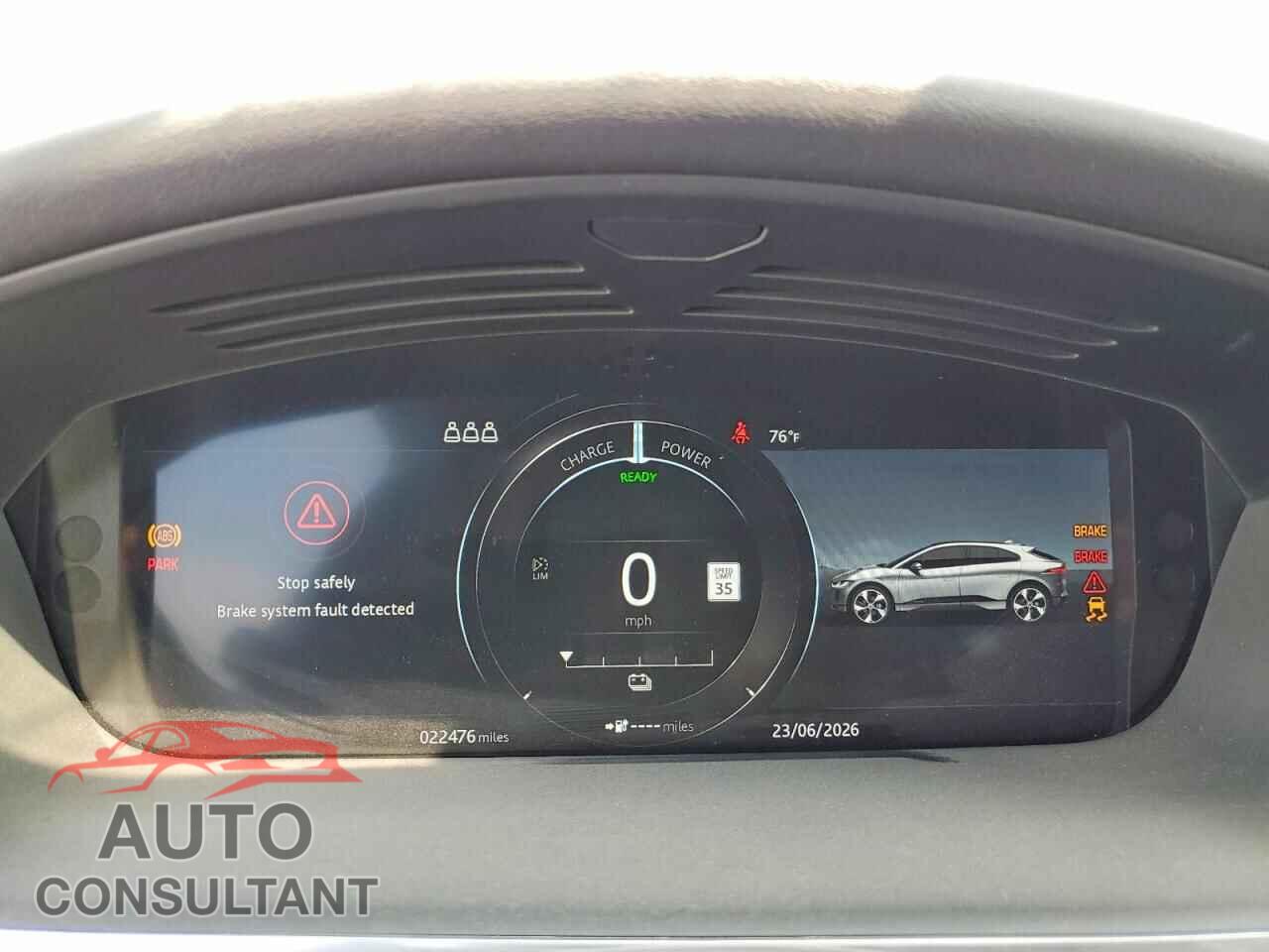 JAGUAR I-PACE 2019 - SADHD2S18K1F72933