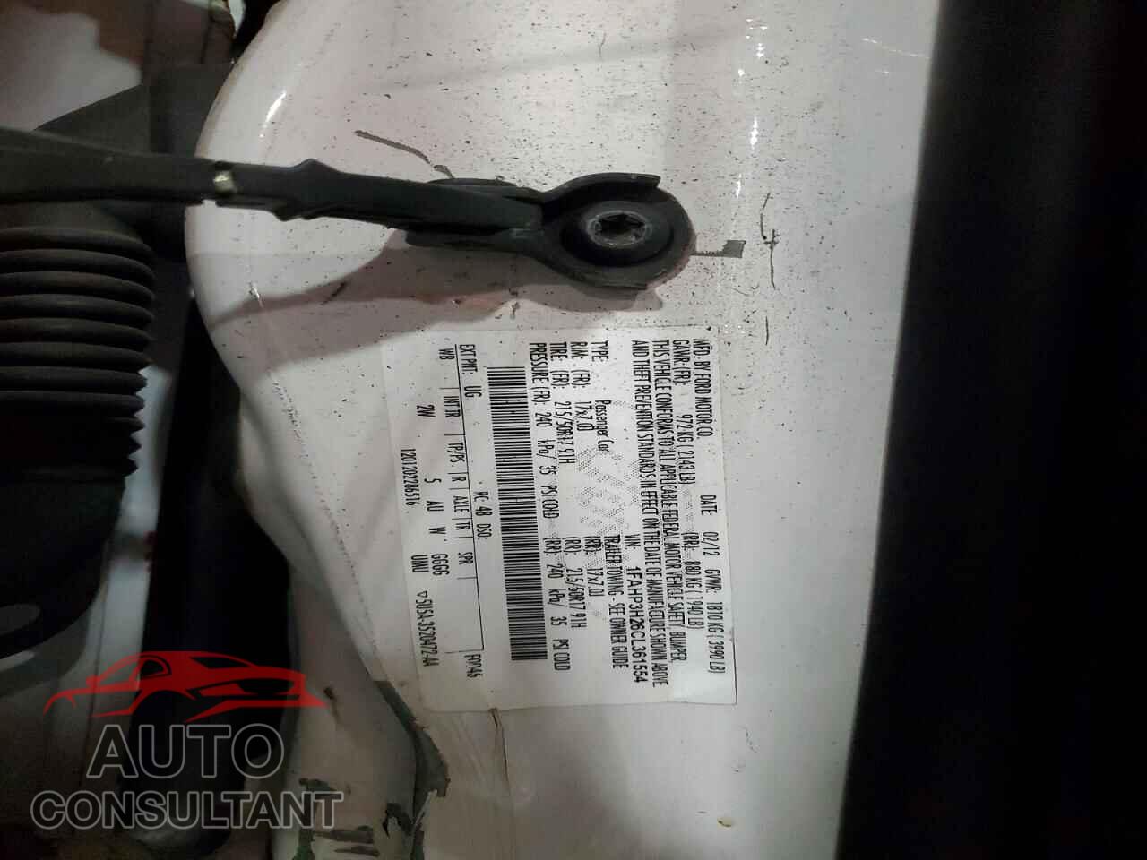 FORD FOCUS 2012 - 1FAHP3H26CL361554