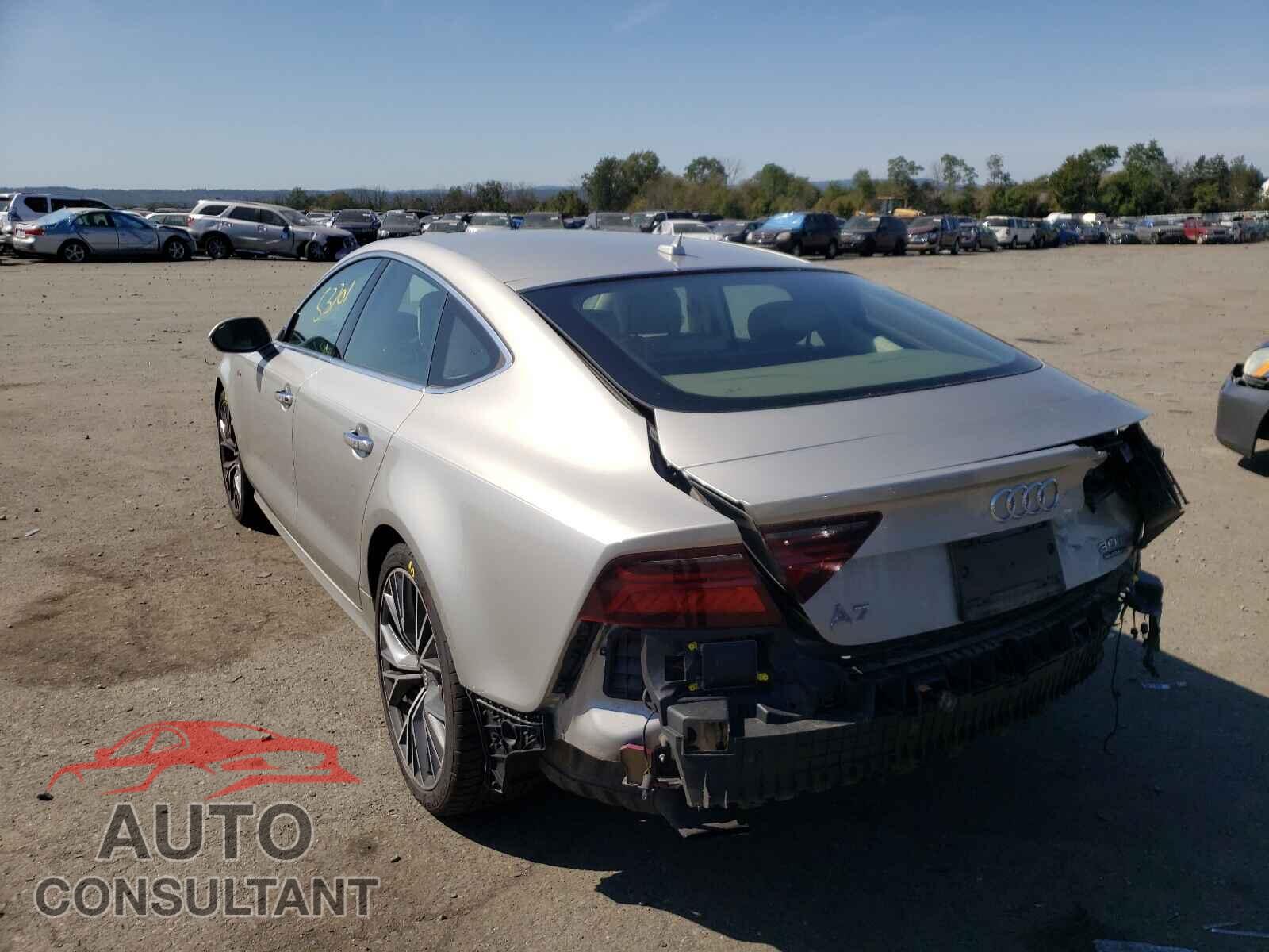 AUDI A7 2016 - WAU2GAFC5GN171655