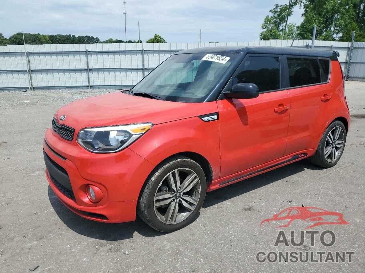 KIA SOUL 2019 - KNDJP3A54K7664713